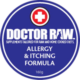 Raw Dog Food Diet Supplement For Allergy and Itching